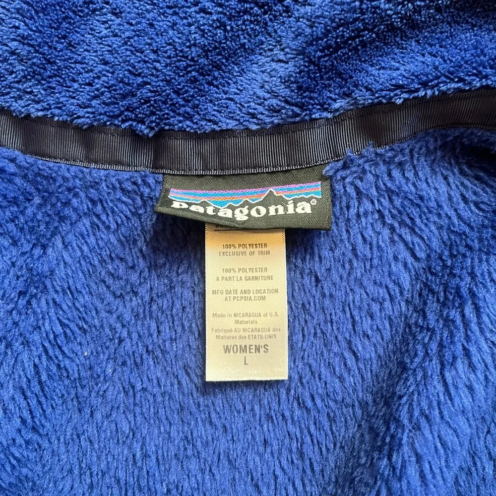 Patagonia blue fleece jacket L - Picture 4 of 5